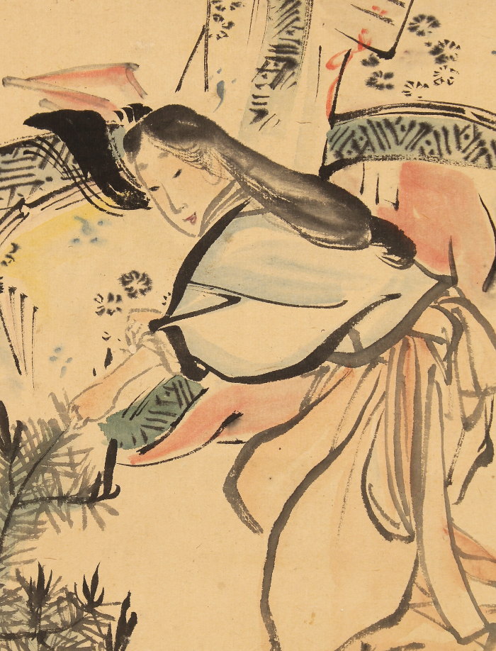 真作保証 -古美術 - 油絵 骨董 額装 』肉筆 アダン 『 田中一村 M10