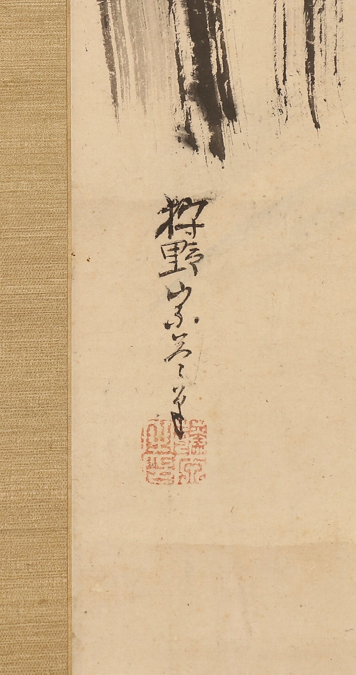 狩野宋益 狩野景信 秋風 野 対幅 掛軸 江戸後期 狩野派 絵師 400年の歴史を誇る狩野派とは？歴史や代表作・家系図などを解説
