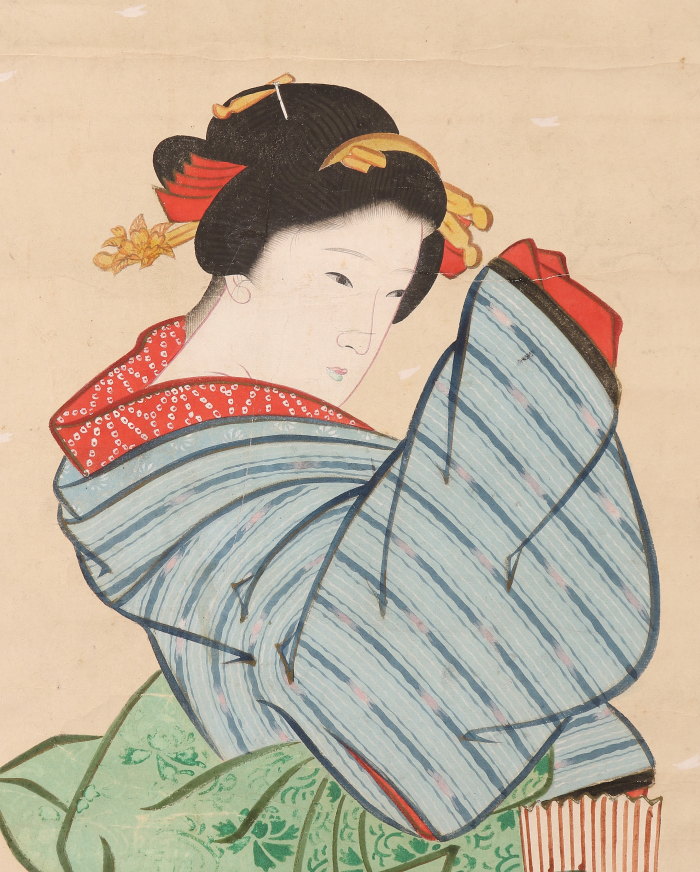 他の方発送×浮世絵 【美人画】 渓斎英泉 浮世絵美人画「當世好物八契」｜浮世絵工房