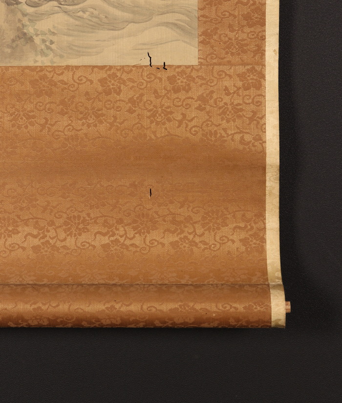 渡辺崋山［ 無我曳舟図 ］全楽堂落款 真筆 江戸後期文人画大家 旧蔵箱