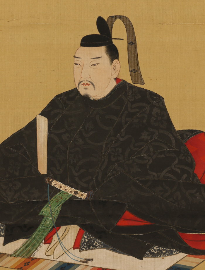 【模写】【伝来】f7532〈墨江武禅〉人物画賛 月岡雪鼎師事 大阪の人 江戸時代